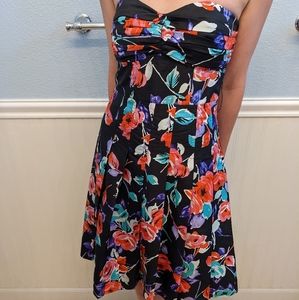 Express strapless cocktail dress, size 2